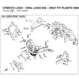 CFMOTO LOGO - OVAL LOGO product image