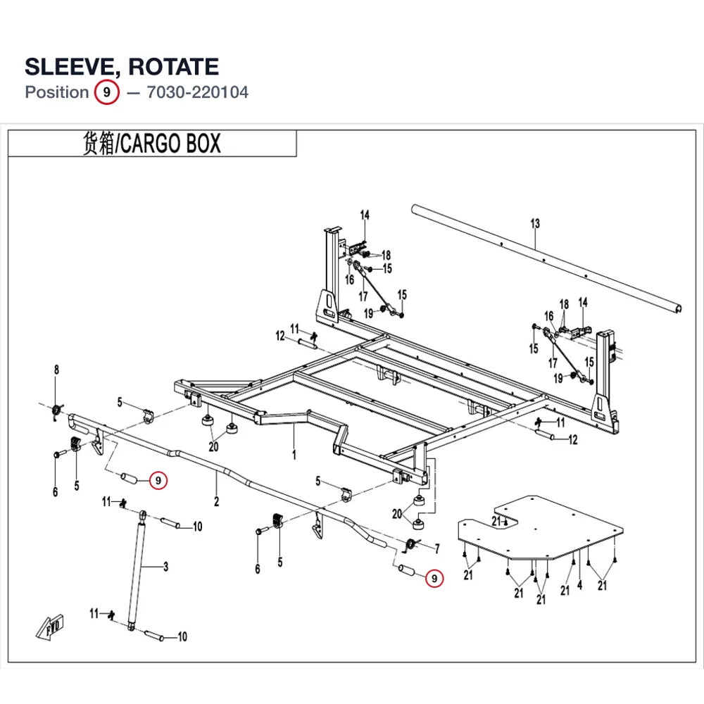SLEEVE, ROTATE product image