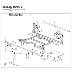 SLEEVE, ROTATE product image