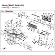 REAR CARGO BOX U800 product image