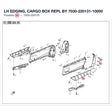 LH EDGING, CARGO BOX REPL BY 7030-220131-10000 product image
