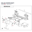 COLLAR, ROTATE SHAFT product image