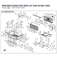 BRACKET,CARGO BOX REPL BY 7030-221200-10001 product image