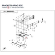 BRACKET,CARGO BOX product image