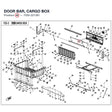 DOOR BAR, CARGO BOX product image
