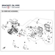 BRACKET, OIL PIPE product image