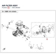 AIR FILTER ASSY product image