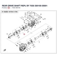REAR DRIVE SHAFT REPL BY 7030-300100-00001 product image