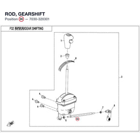 ROD, GEARSHIFT product image