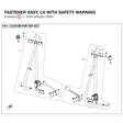 FASTENER ASSY, LH product image