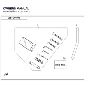 OWNERS MANUAL product image