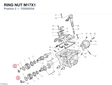 RING NUT M17X1 70350025A diagram position