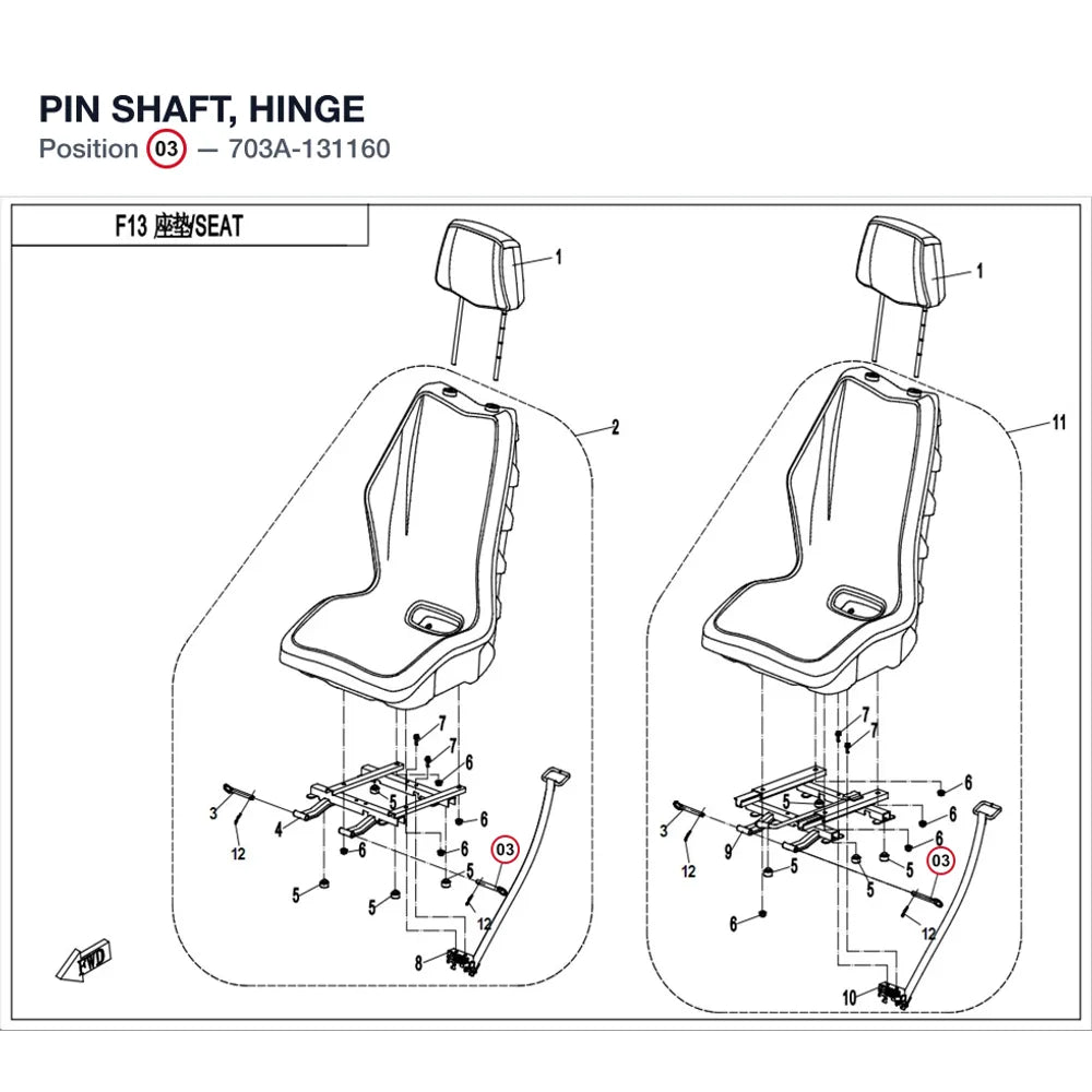 PIN SHAFT, HINGE product image