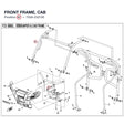 FRONT FRAME, CAB product image