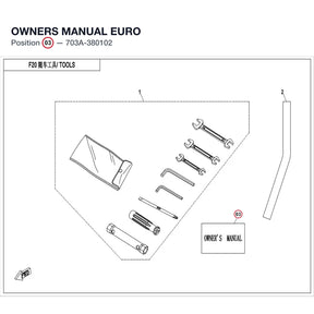 OWNERS MANUAL product image