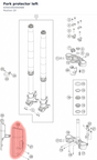 Diagram preview: Fork protector left (63501092000ABB)