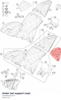 Diagram preview: Under tail support cmpl. (A56008019010C1)