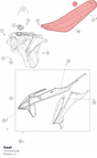 Diagram preview: Seat (79707040100)