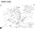 SPINDLE, TAPER