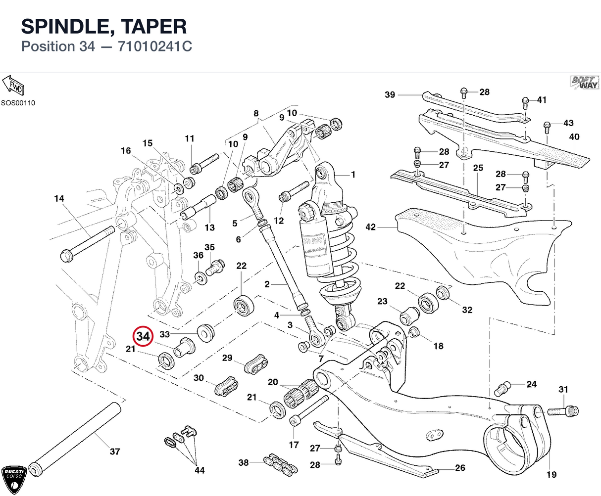 SPINDLE, TAPER