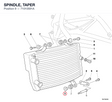 SPINDLE, TAPER