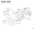 SPINDLE, TAPER