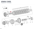 SPINDLE, TAPER
