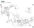 BUSH 71110931A diagram position