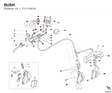 BUSH 71111001A diagram position