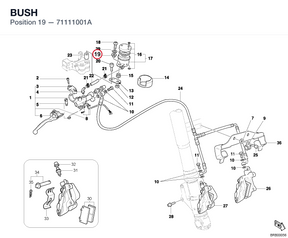 BUSH 71111001A diagram position