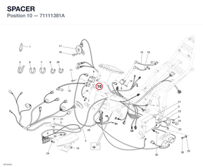 SPACER 71111381A diagram position