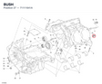 BUSH 71111641A diagram position