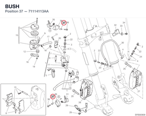 BUSH 71114113AA diagram position