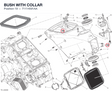 BUSH WITH COLLAR 71114591AA diagram position
