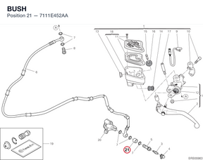 BUSH 7111E452AA diagram position