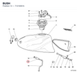 BUSH 71210091A diagram position