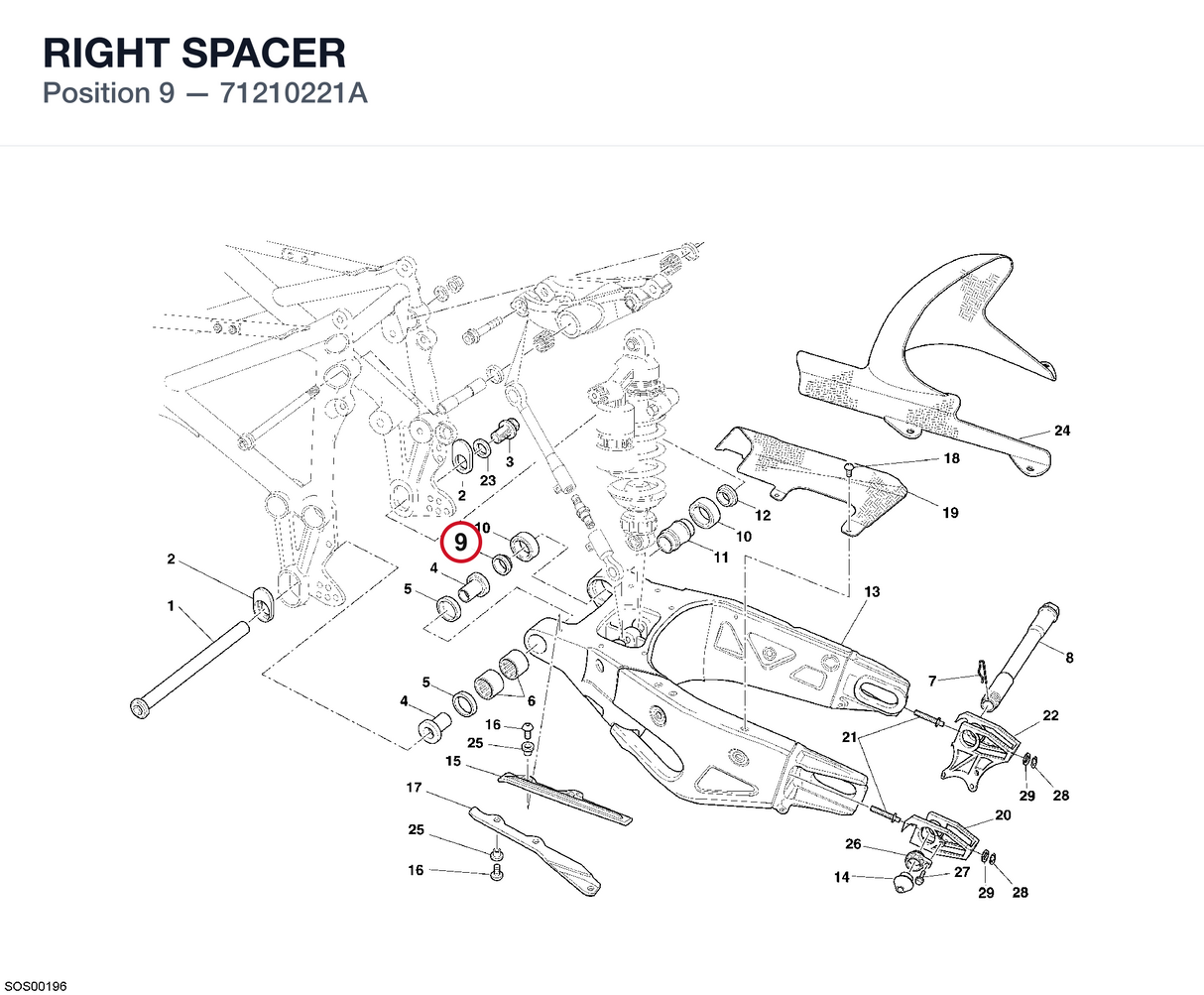 RIGHT SPACER