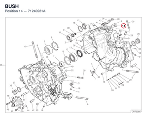 BUSH 71240231A diagram position