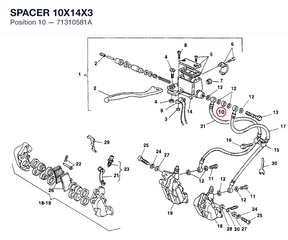 SPACER 10X14X3