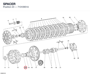 SPACER 71310951A diagram position