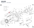 SPACER 71311181A diagram position