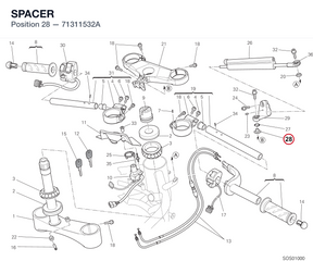SPACER 71311532A diagram position