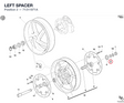 LEFT SPACER 71311971A diagram position