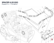 SPACER 6.2X10X3 71313651A diagram position