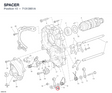 SPACER 71313951A diagram position