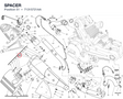 SPACER 71315721AA diagram position