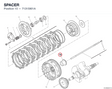 SPACER 71315901A diagram position