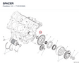 SPACER 71316102A diagram position