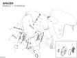 SPACER 71316331AA diagram position