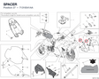 SPACER 71316541AA diagram position